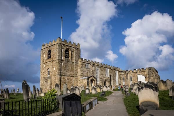 St Mary's Church in Whitby, which is mentioned in Bram Stoker's novel, 'Dracula'