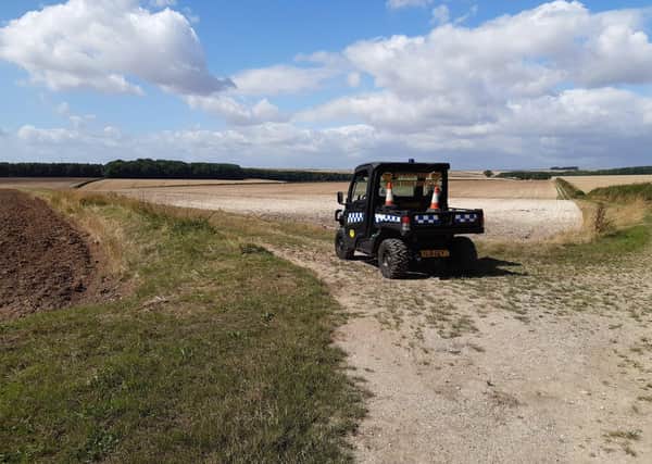 Humberside Police Rural Task Force officers have issued a warning about poachers after receiving a report of padlocks being broken off entrance gates to stubble fields in the Langtoft area.