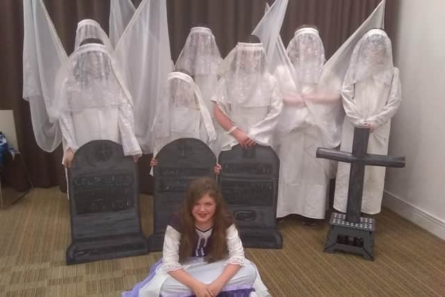 Sparklers Group's younger section's winning entry from March 2020 - a dramatic retelling of the ballet "Giselle".