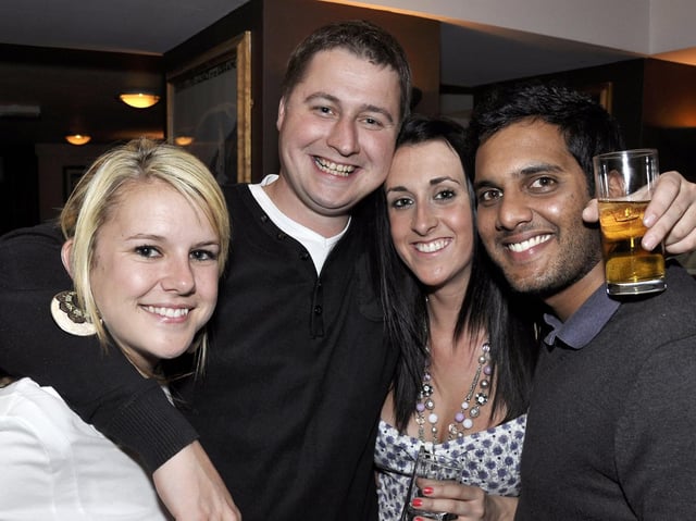 Alex, Mark, Natasha and Jay out together. (JPI Media)