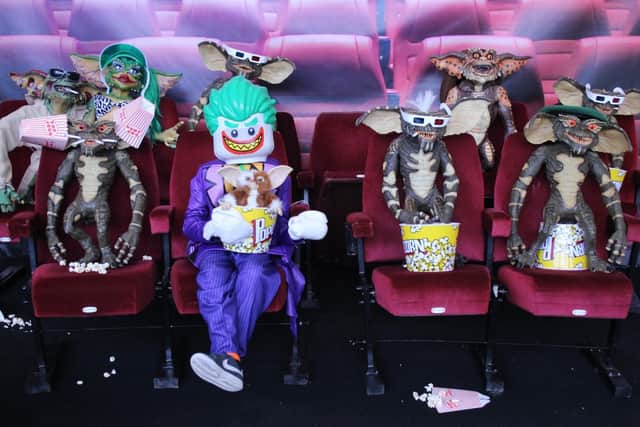 Comic Con visitors will also be able to sit with Gremlins.