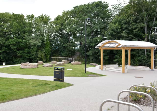 The scheme has provided more green space for people to enjoy along with new wildlife habitats.
