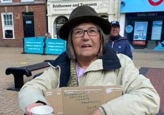 Bridlington Climate Change campaigner Barbara Atherton.