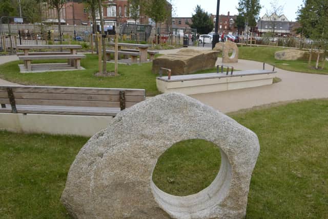 The scheme has provided more green space for people to enjoy along with new wildlife habitats.The scheme has provided more green space for people to enjoy along with new wildlife habitats.