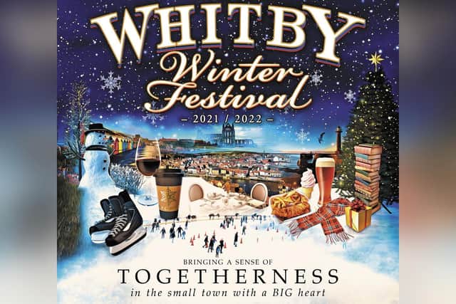 The winter event on its way to Whitby.