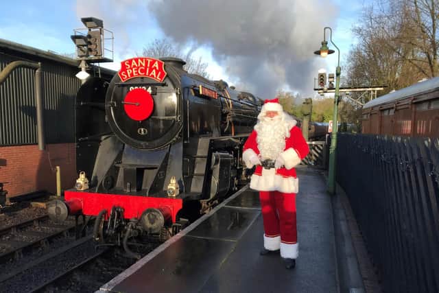 A very jolly visitor will be back at the North Yorkshire Moors Railway.