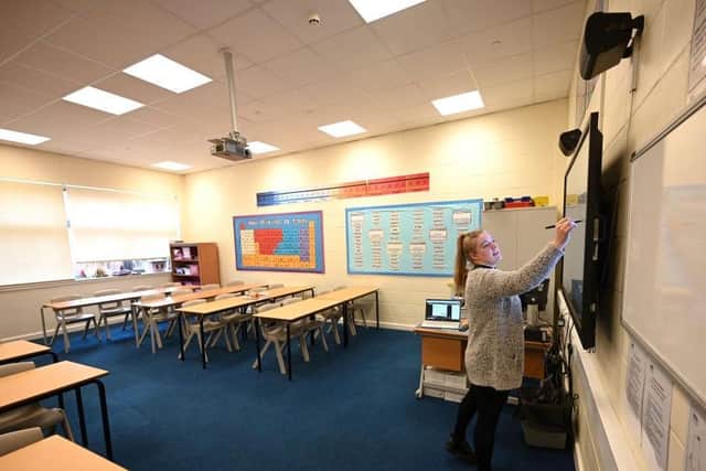 Schools rated as good or outstanding fall significantly behind the national average across North Yorkshire. (Photo: Oli Scarff/Getty)