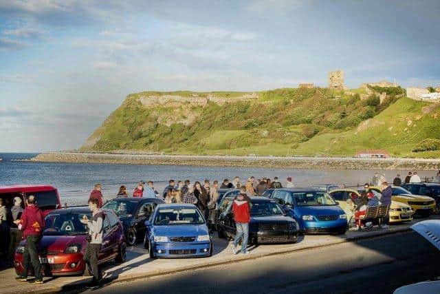 A previous car cruise event in Scarbroough.