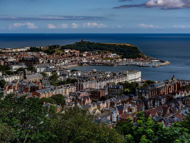 The Home Office is temporarily housing 92 people, including 64 children, in a Scarborough hotel.
