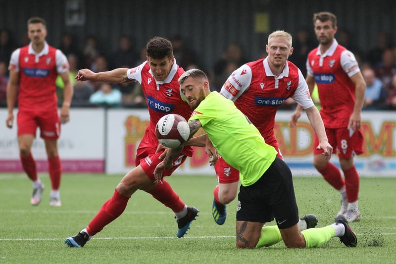 Skipper Michael Coulson on the attack

Photo by Morgan Exley