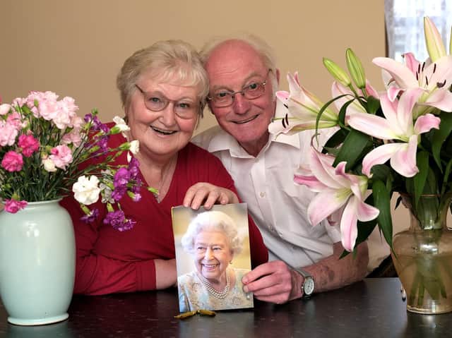 Christine and Eddie Penny celebrate their 60th wedding anniversary. (JPI Media/ Richard Ponter)