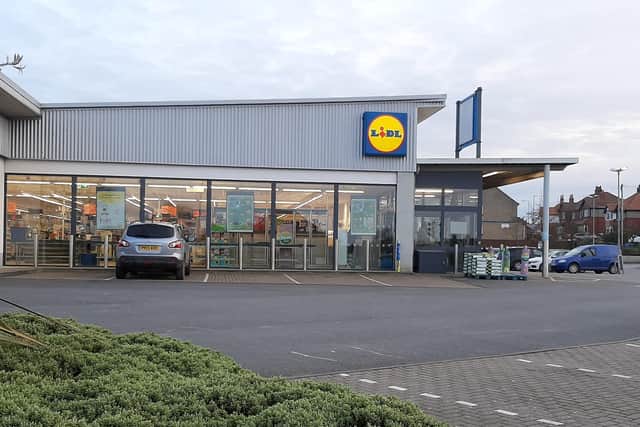 Whitby's Lidl store on Stakesby Road.