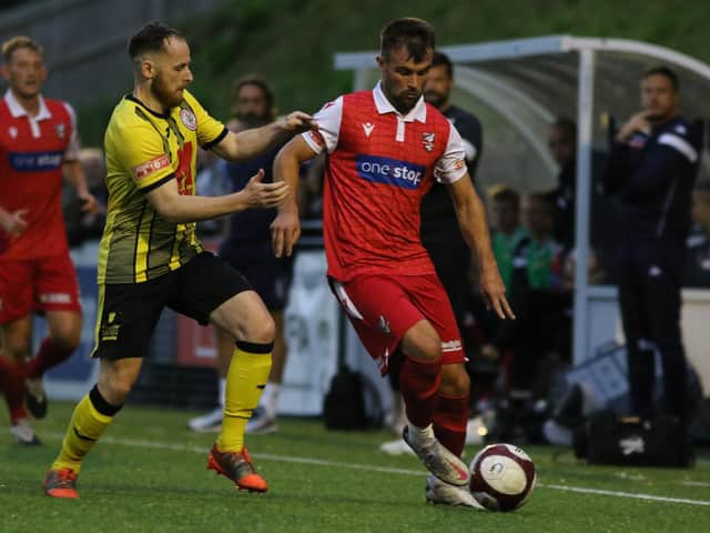 Man of the match Ryan Watson.
Photo by Morgan Exley