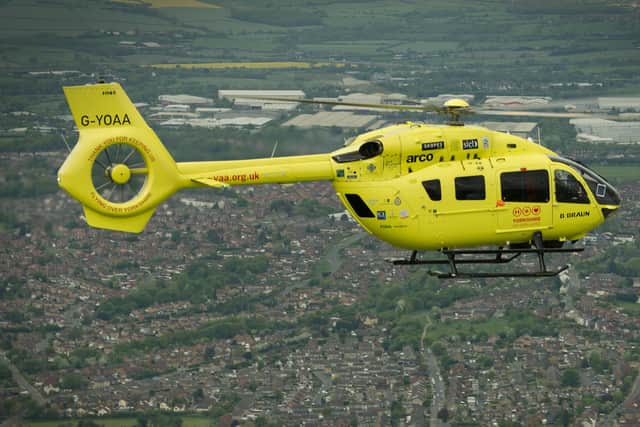 The Crematorium and Memorial Group was able to make the donation to the Yorkshire Air Ambulance (YAA) charity due to East Riding Crematorium and Haltemprice Crematorium participating in a nationwide metal recycling scheme.