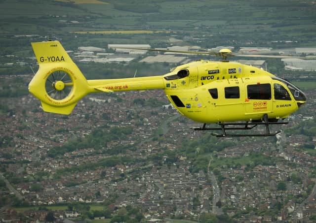 The Crematorium and Memorial Group was able to make the donation to the Yorkshire Air Ambulance (YAA) charity due to East Riding Crematorium and Haltemprice Crematorium participating in a nationwide metal recycling scheme.