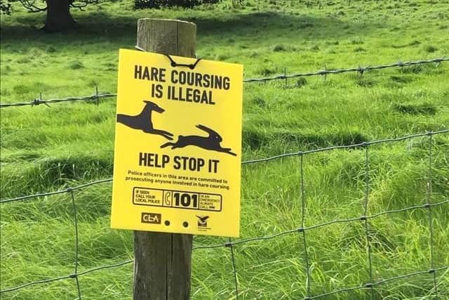 A report stated that the East Riding was targeted for hare coursing, using dogs to hunt them, from offenders from across the country.