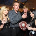 Pictured at the George Pindar Community Sports College presentation evening are students Lucy Brice, Callum Day, Luke Tinker, Sarah Burns, Paige Robinson.