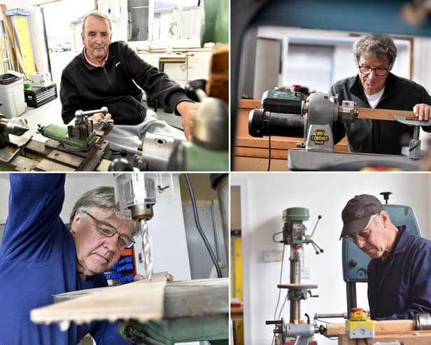 The Scarborough Mates Men's Shed have unveiled their new workshop.