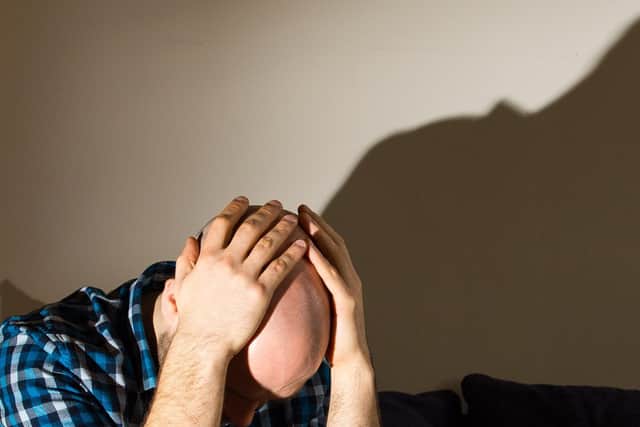 121 people were registered as having died by suicide in the East Riding between 2018 and 2020. Photo (posed by model): PA Images