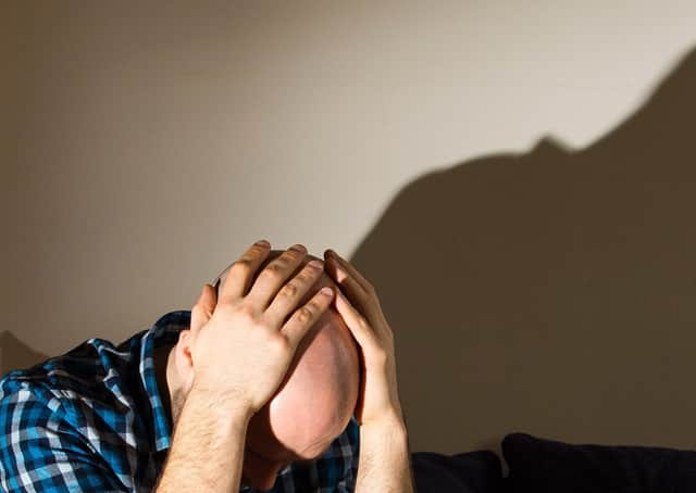 121 people were registered as having died by suicide in the East Riding between 2018 and 2020. Photo (posed by model): PA Images