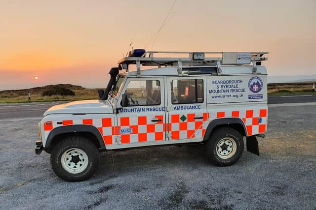 Scarborough and Ryedale Mountain Rescue Team responded to two incidents in six minutes.