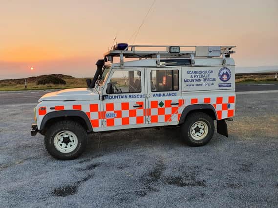 Scarborough and Ryedale Mountain Rescue Team responded to two incidents in six minutes.