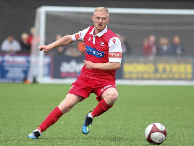 James Cadman scored a late second goal for Boro