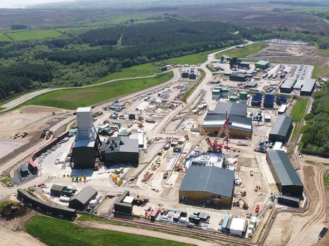 Anglo American's Woodsmith Mine at Sneaton, near Whitby.