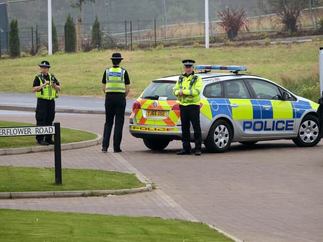 The police cordon in place last week. (JPI Media/ Richard Ponter)