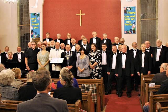 Last Dalesmen Singers gala night before the pandemic.