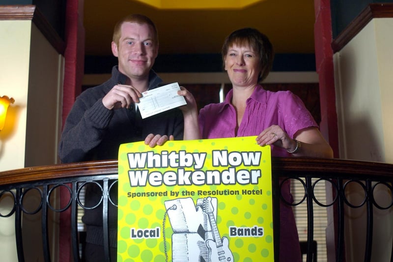 Whitby Now with Richard Dale and Jean Scales.