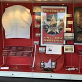 The ship’s bell, lanyard, and inclinometer, donated by Christopher Wardlow, have gone on display on the SS Nomadic.