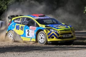 Stephen Petch in action at the Trackrod Rally Yorkshire 

Photo by Andy Crayford