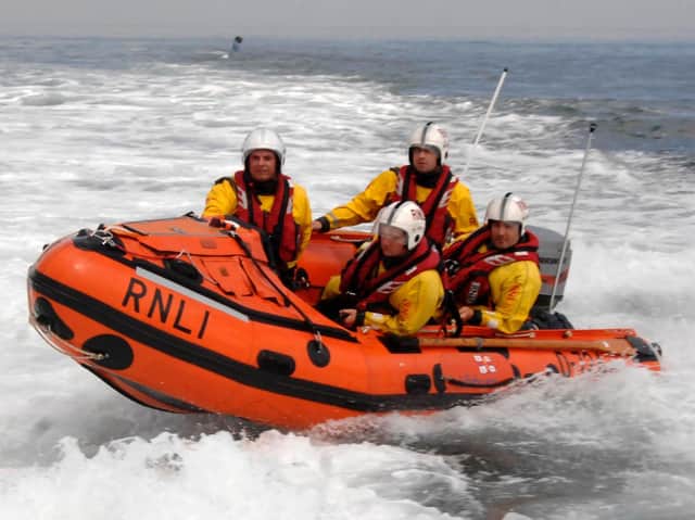 An RNLI inshore lifeboat. Stock image. (RNLI)