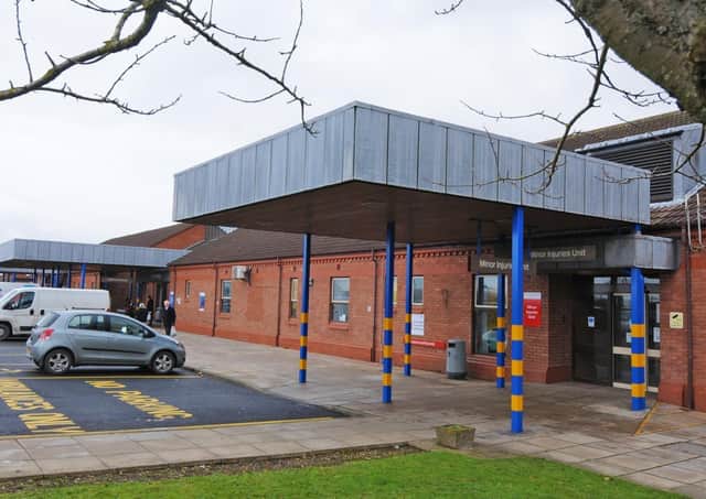 Bridlington Hospital.
