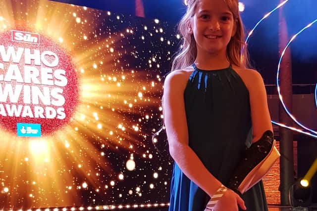 Phoebe at the event. (Daniel Sinclair)
