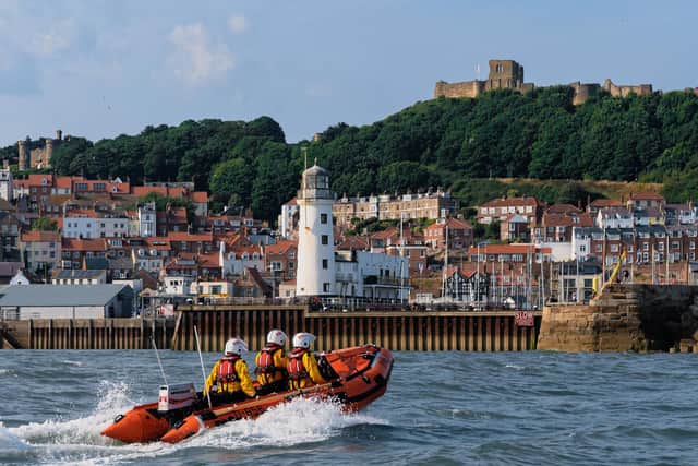 Scarborough's inshore lifeboat. Photo: Erik Woolcott.