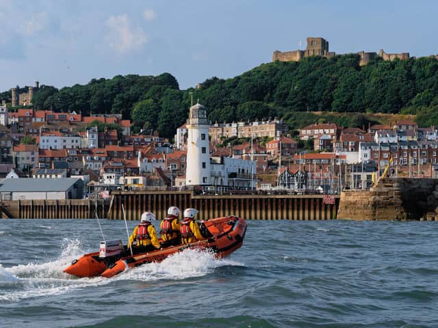 Scarborough's inshore lifeboat. Photo: Erik Woolcott.