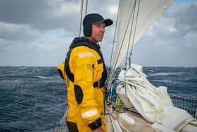 Guy Waite out at sea. (Guy Waite)