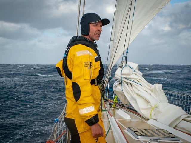 Guy Waite out at sea. (Guy Waite)