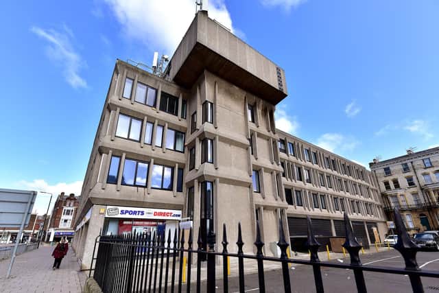 The theft happened outside of Sports Direct at the top of Scarborough high street and police are now appealing for witnesses.