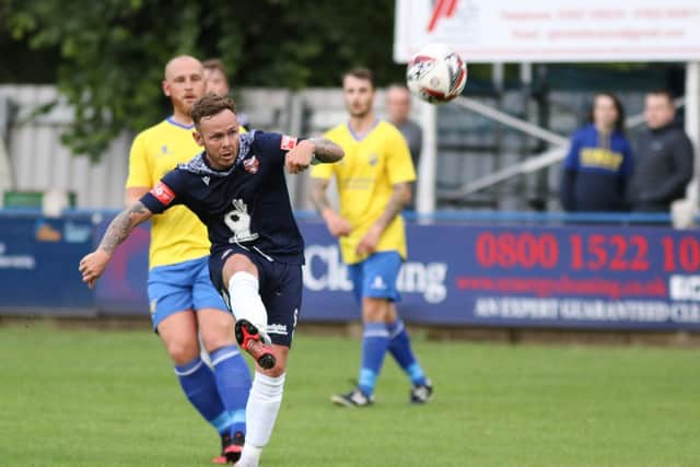 Nathan Cartman scored the winner at Grantham