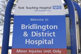 The York and Scarborough Trust runs Bridlington Hospital.