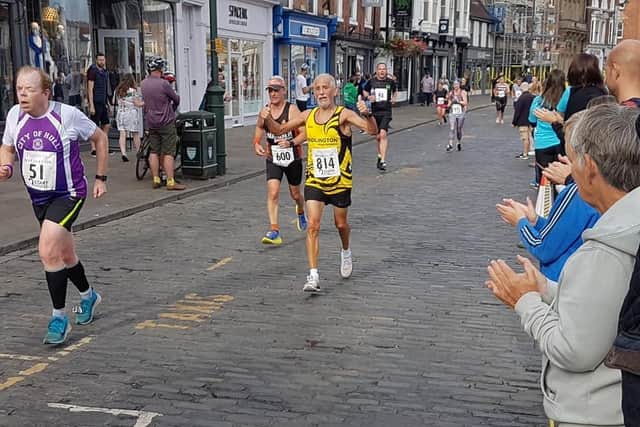 Bob Eyre in action at Beverley