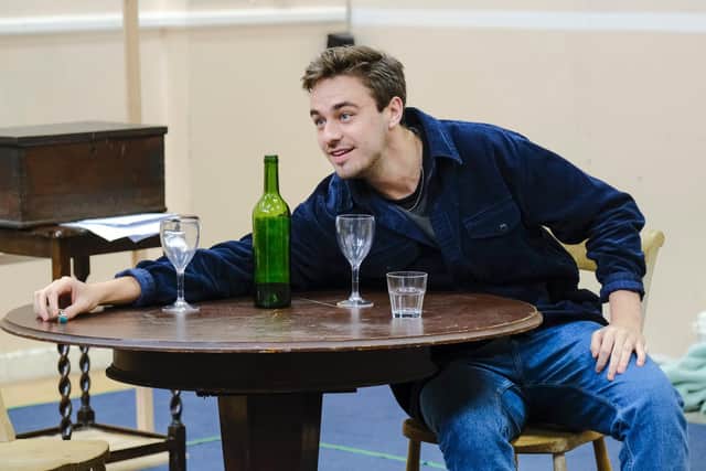 James Gladdon plays Robert, a young man who finds a home in Robin Hood's Bay in The Offing