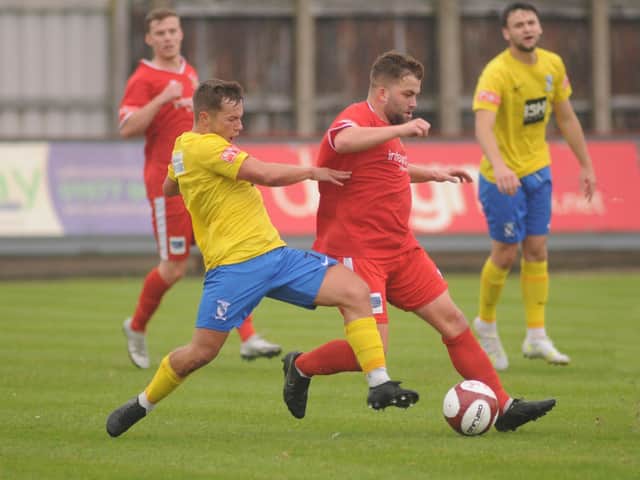 Andy Norfolk went off injured at Pontefract
Photo by Dom Taylor available to order by emailing s70dom@gmail.com or on Facebook at DT Sports Photographs