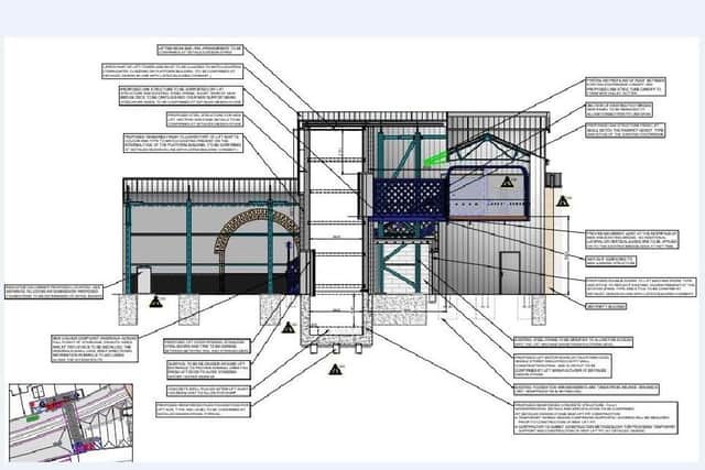 Plans from Network Rail submitted to East Riding Council propose building a lift to the station’s footbridge so passengers can reach it without using the existing stairs.