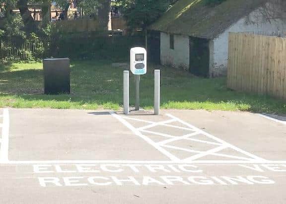 Electric car owners can now charge their vehicle at the venue.