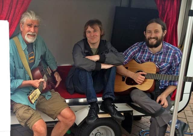 Headliners The Quicksilver Kings are an acoustic trio weaving elements of country, blues and pop over vintage rootsy songwriting.
