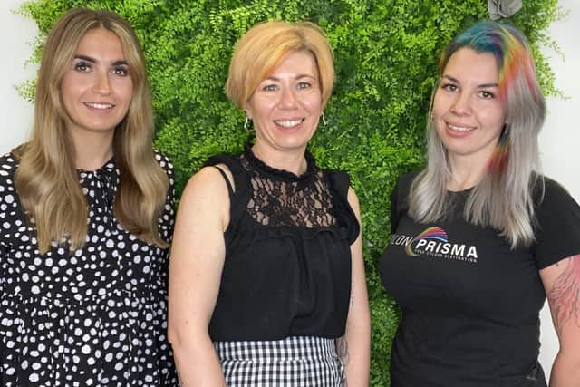 Salon Prisma owner Donna Page, salon manager Chantelle Elliott and senior stylist Molly Smith will be at the Wellness and Lifestyle evening.